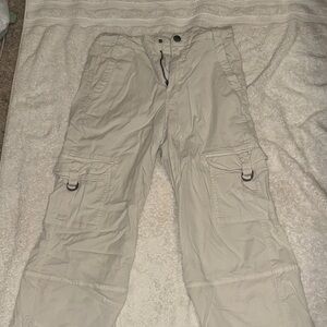 American Eagle Outfitters Women’s Beige Cargo Pants